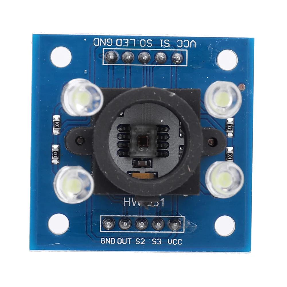 GY-31  ν   , LED  , Arduino   , TCS230